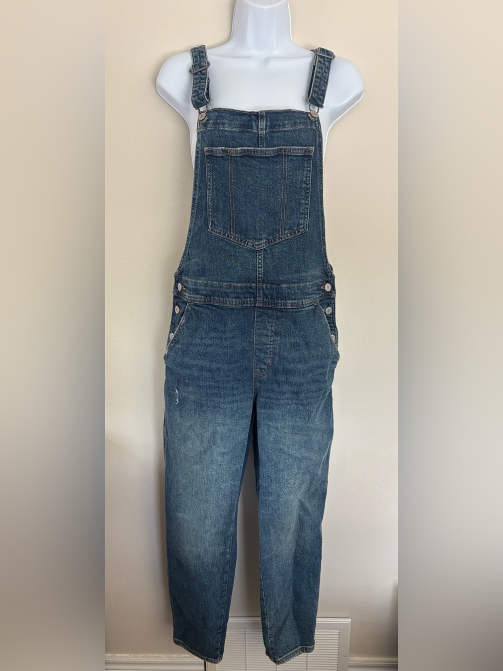 Old Navy Blue Women's Denim Overalls